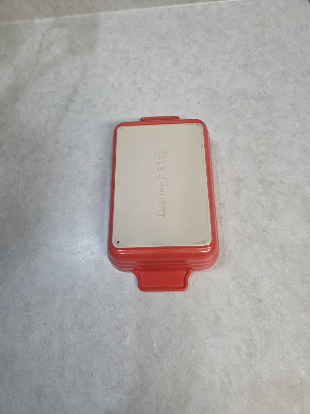 Le Creuset Rectangular Red Ceramic/Stoneware Baker